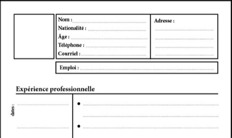 Nos modèles de cv sont à votre disposition afin que vous puissiez les télécharger, puis les remplir avant de les imprimer. cv gratuit vierge remplir