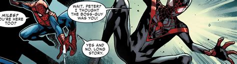 Image Peter Parker Earth 616 And Miles Morales Earth 1610 From