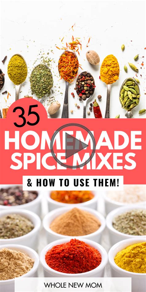 35 Homemade Spice Mixes How To Use Them In 2020 Homemade Spices