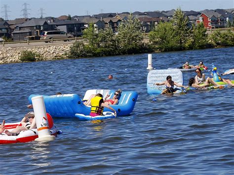 fecal bacteria swimming ban lifted at one chestermere lake beach calgary herald