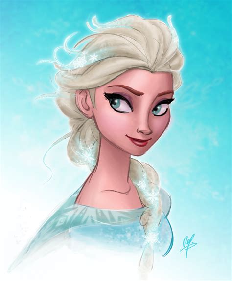 Elsa Frozen Fan Art 35289980 Fanpop