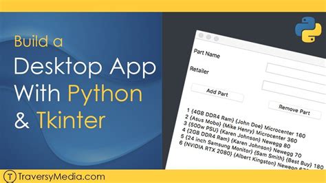 Learn Python With Desktop Gui App With Python And Tkinter Video