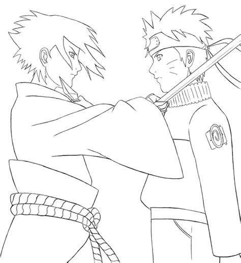 dessin a faire de naruto  Recherche Google  Anime lineart, Naruto