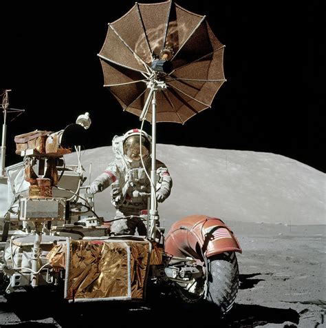 Lunar Roving Vehicle Apollo 17 Space Mission Photograph By Space