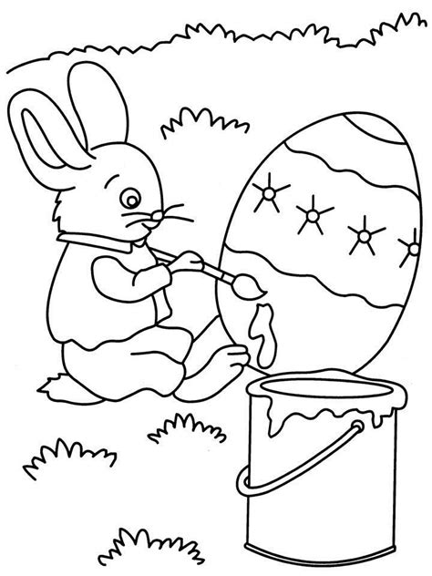Play with colors online, save your picture or just print it and color your coloring with more fantasy. Rabbit painting coloring printable