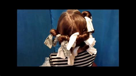 Easy No Heat Curls And Ringlets How To Curl Your Hair With A Nylon