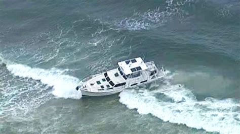 Man Found Clinging To Marine Beacon In Ocean After Boat Runs Aground On