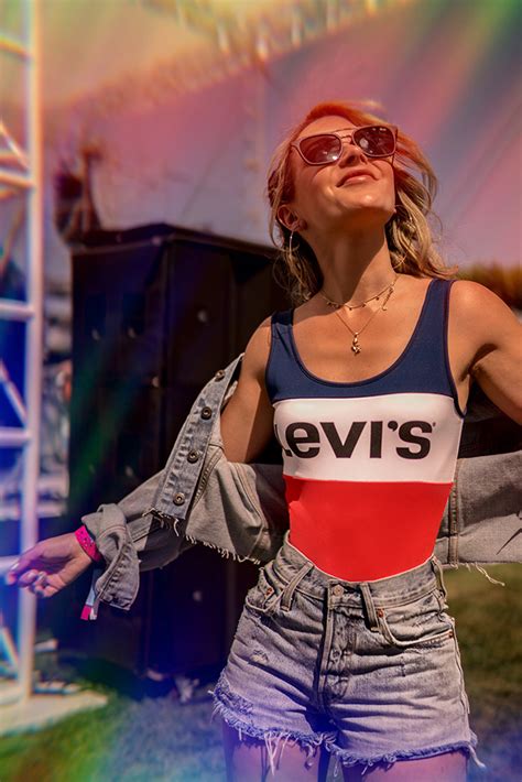 Festival Bodysuit Denim Look With Levis — Christie Ferrari