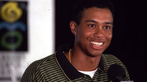 tiger woods 1996 hello world press conference youtube