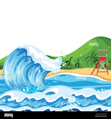 Beach Wave Clip Art