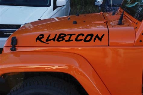 Jeep Rubicon Custom Jeep Decal Sticker Made In Usa
