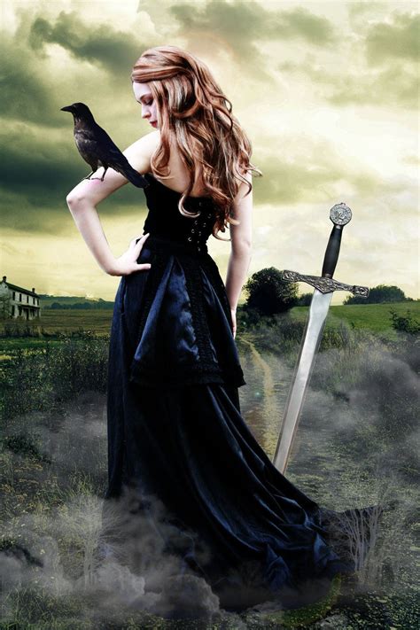 She frequently appeared as a black crow, an ominous sign for those who saw her prior to battle. goddess morrigan - Google Search | Dark fantasy art ...