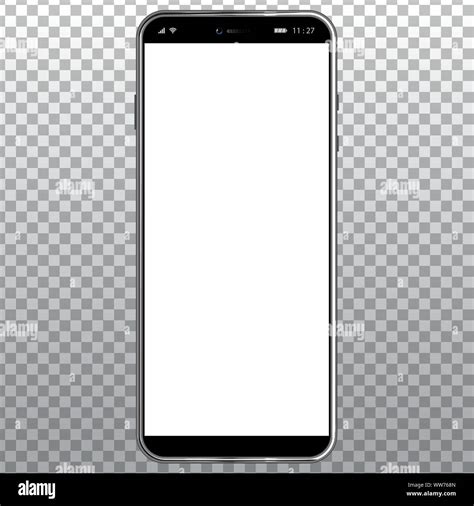 Vector Smartphone Isolated On A White Background Stock Vector Image