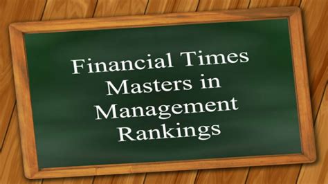 Financial Times Masters In Management Rankings 2019 Top Five Iims Careerindia