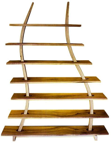 Depiction Of Feeling Great With Unique Freestanding Bookshelves In The