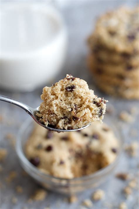 Knead the dough on a lightly floured surface. Chocolate Chip Cookie Dough Mug Cake | running with spoons