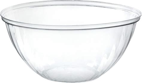 Buy Plasticpro Disposable 96 Ounce Round Crystal Clear Plastic Serving