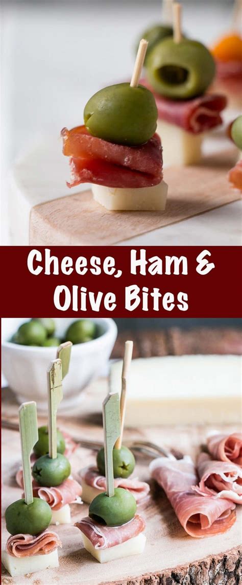 Cheese Ham And Olive Bites Easy Appetizer My Kitchen Love