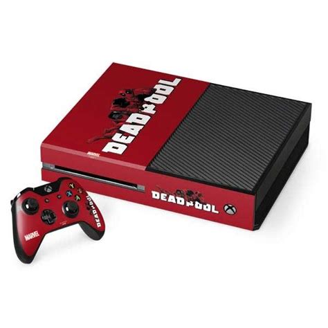 Deadpool Pose Xbox One Console And Controller Bundle Skin Xbox One