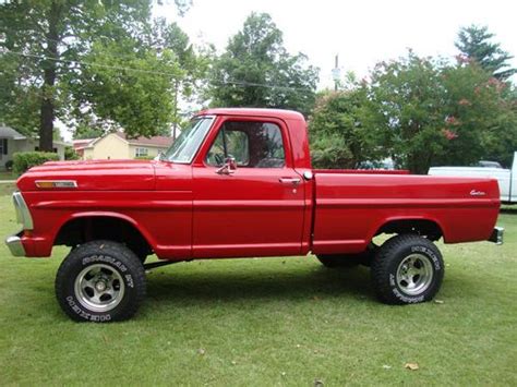 Find Used 1970 Ford F100 4x4 Lifted New Tires 351 W C6 Transmission In