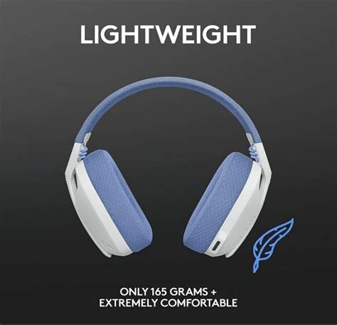 Logitech G Lightspeed Bluetooth Wireless Gaming Headset Ultra Lightweight G Over Ear