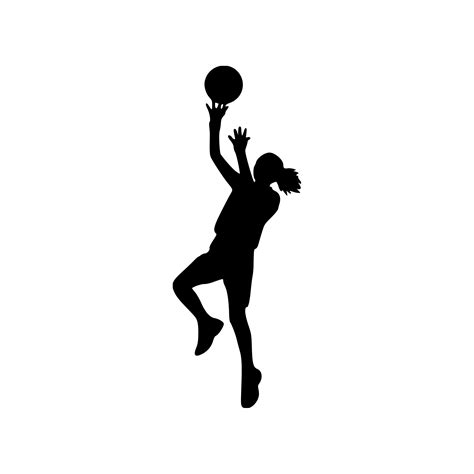Girl Basketball Player Vinyl Decal Sticker Female Womens Etsy
