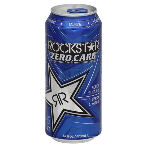 Rockstar Double Strength Zero Carb Energy Drink Shop Sports And Energy Drinks At H E B
