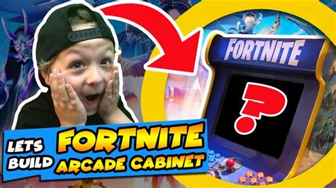 How To Build A Fortnite Arcade Machine Arcade Fortnite Arcade Cabinet