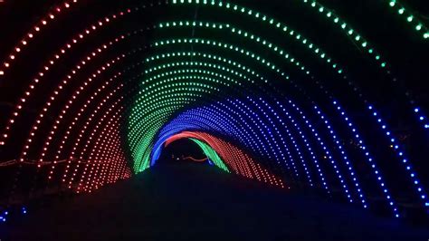 Diy Christmas Musical Light Tunnel Youtube