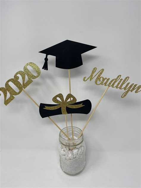 Graduation Party Decorations Personalized Graduation Centerpiece Grad