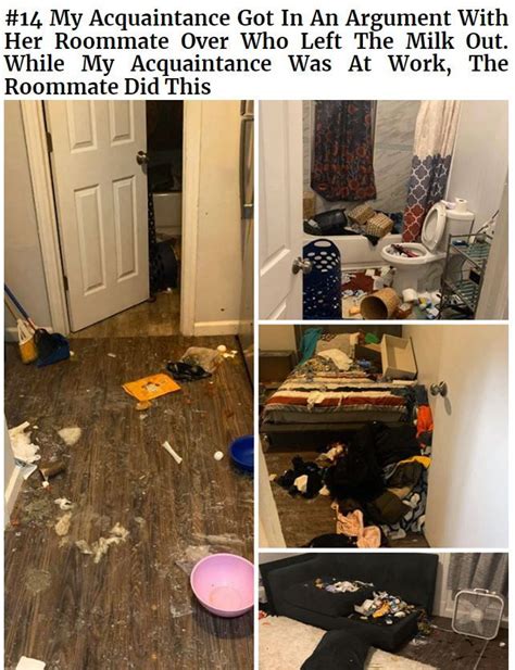 people are sharing their worst roommate experiences