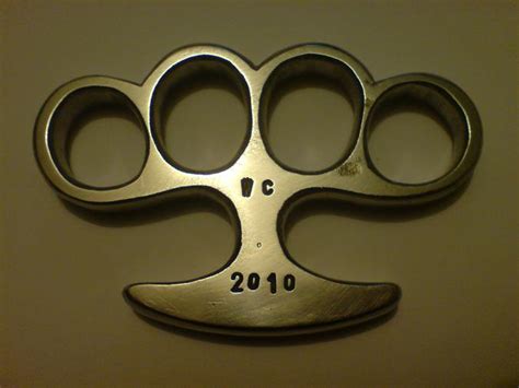 Weaponcollectors Knuckle Duster And Weapon Blog Home Made T Handle