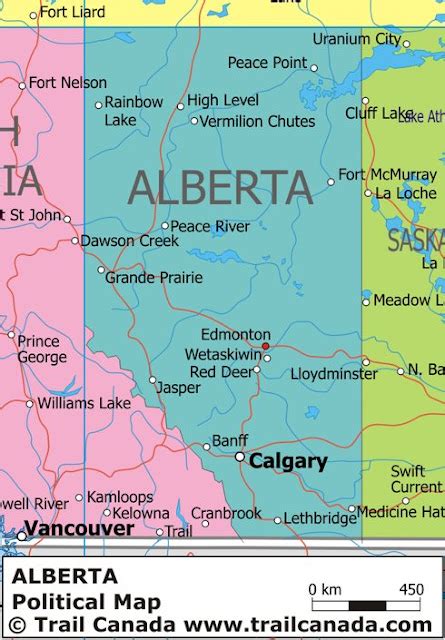 Map Of Canada Regional City In The Wolrd Alberta Map Regional