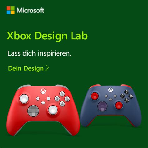 Xbox Design Lab Controller Mit Neuen Funktionen Selbst Gestalten