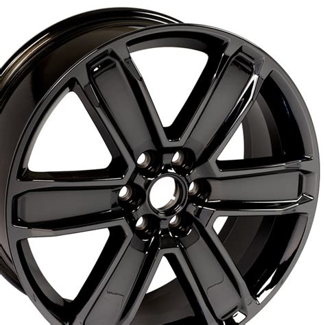 20 Inch Pvd Black Chrome Wheels Fit Gmc Acadia Cv42 Oem Wheels