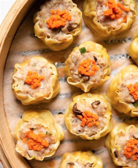 Siu Mai Steamed Pork Dumplings Recipe The Feedfeed