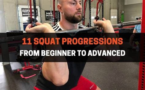 11 Squat Progressions From Beginner To Advanced