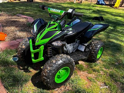 Yamaha 12 Volt Raptor Battery Powered Ride On New Custom Graphic Design For Boys And Girls