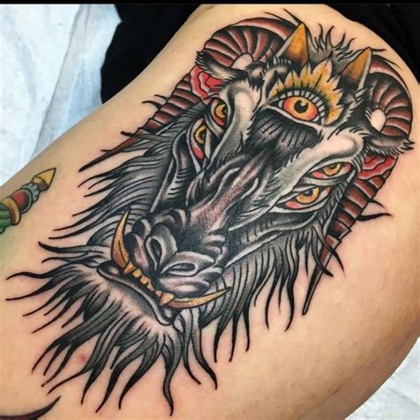 Pin On Satanic Tattoos