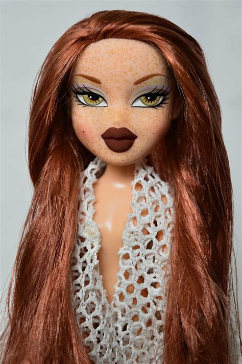 Aesthetic Redhead Bratz Doll Cartoon