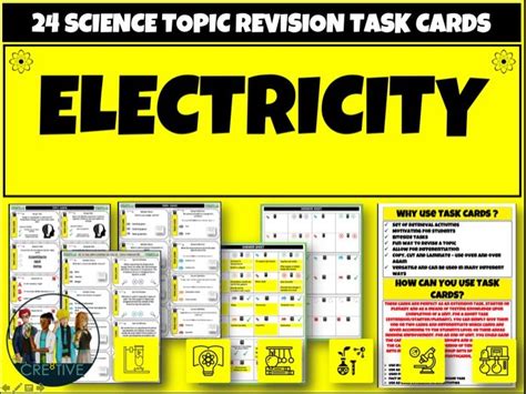 Electricity Science Teaching Resources