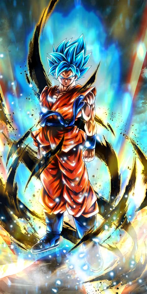 Goku's new surging kaioken in dragon ball z: Super Saiyan God SS Goku (SP) (BLU) | Dragon Ball Legends ...