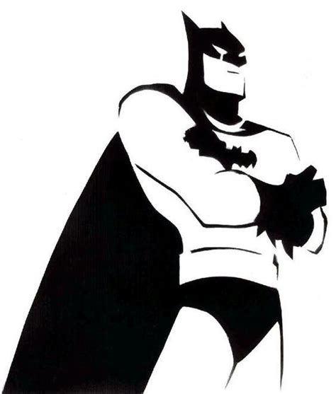 Batman Silhouette 3 Silueta De Superhéroes Ilustraciones Vinilos