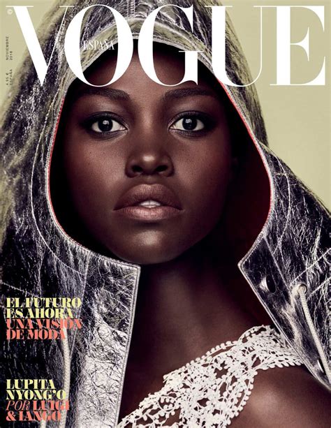 Lupita Nyongby Luigi Iango For Vogue Spain Nov 2018 Fashion Magazine