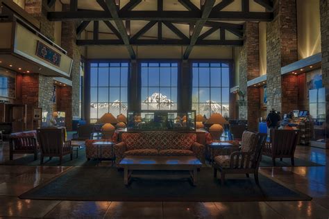 89/191/287, ½ mile north of jackson lake junction, grand teton national park this sprawling resort stands on a bluff with spectacular views across jackson lake to the tetons. From inside the Jackson Lake Lodge - Grand Teton National ...