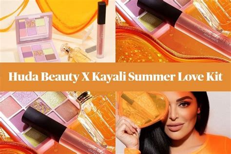 Huda Beauty X Kayali Summer Love Kit Beautyvelle Makeup News