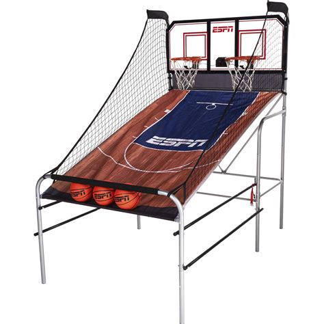 Espn 2 Player Basketball Game With Polycarbonate Backboard Led Scoring