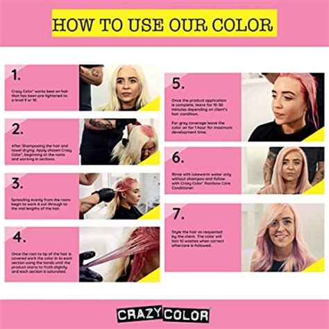 Crazy Color Hair Dye Vegan And Cruelty Free Semi Permanent