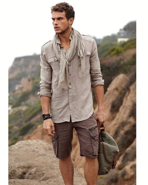 Hiking Fashion Сафари одежда Походная форма Летний мужской стиль