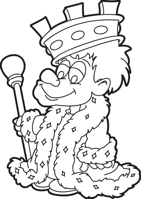King Coloring Pages